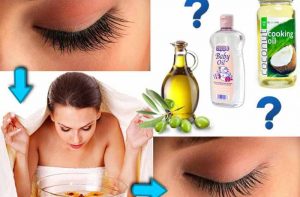 پاک کردن چسب مژه مصنوعی