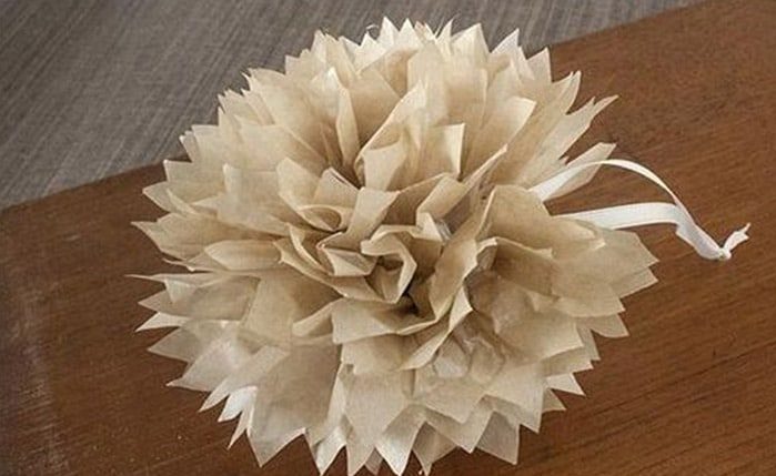 ساخت دسته گل زیبای کاغذی برای روز معلم 4