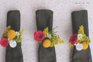 ساخت حلقه دستمال سفره