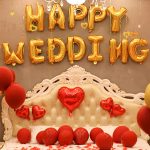 تزیین اتاق عروس با بادکنک