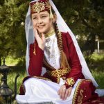 لباس محلی آذری دخترانه