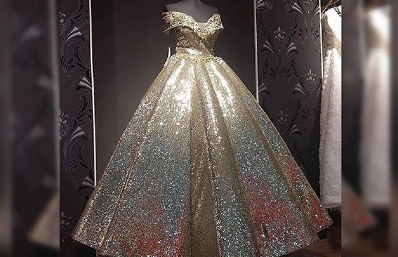 لباس عروس لمه و شاین