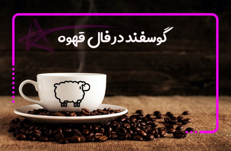 گوسفند در فال قهوه