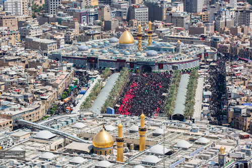 عکس بین الحرمین در عاشورا