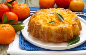 طرز تهیه کیک نارنگی