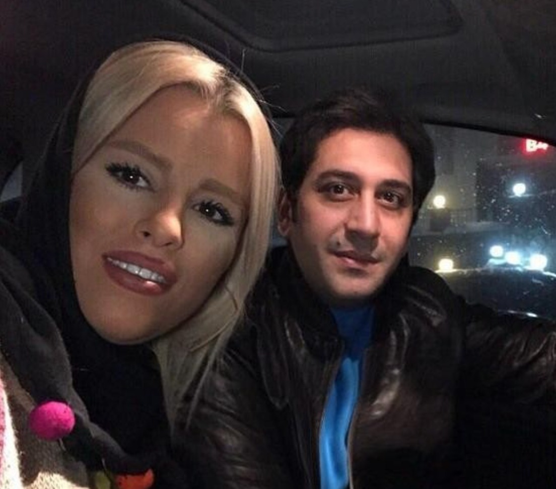 وحید شیخ زاده و همسرش