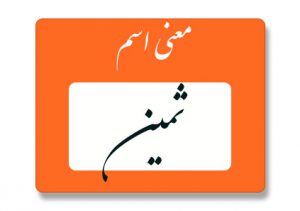 معنی اسم ثمین