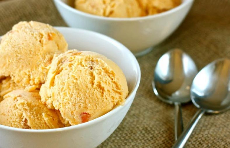 طرز تهیه بستنی خرمالو