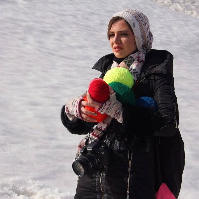 آوا دارویت در اسکی باز