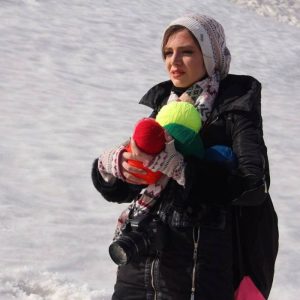 آوا دارویت در اسکی باز