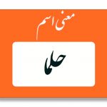 معنی اسم حلما