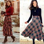 دامن چهارخونه