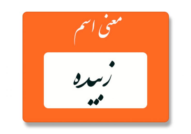 معنی اسم زبیده