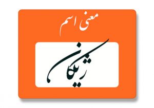 معنی اسم ژیکان