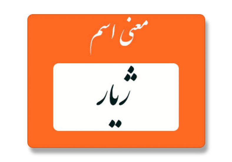 معنی اسم ژیار