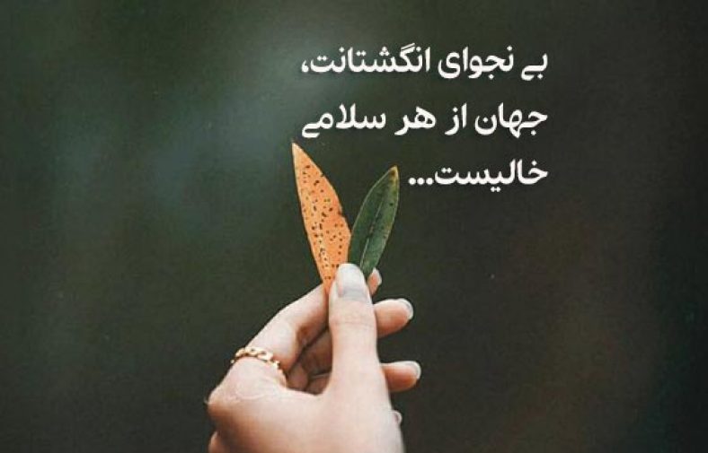 عکس نوشته اشعار شاملو