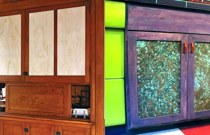 تزیین درب کابینت