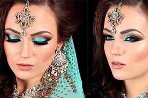 آرایش صورت خلیجی