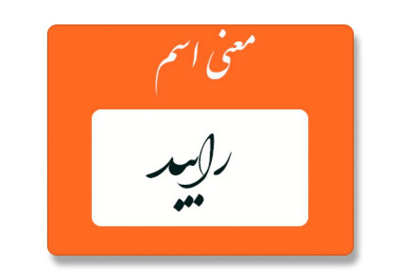 معنی اسم رایبد