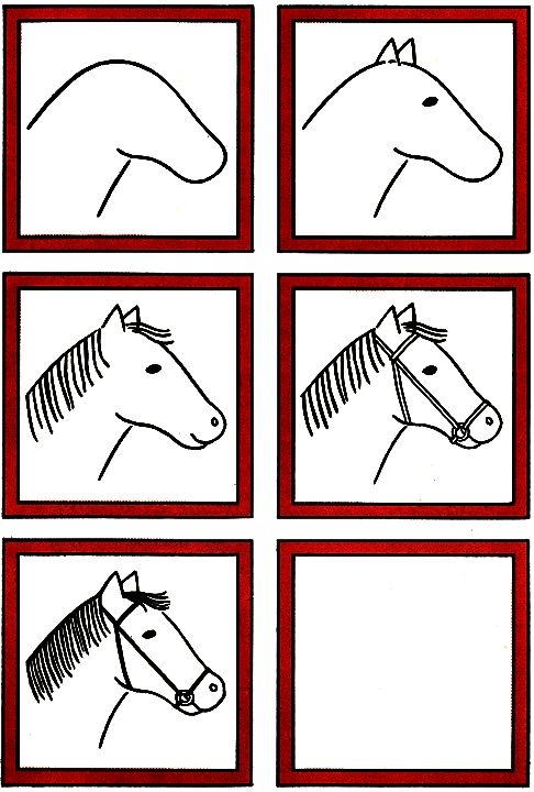 آموزش نقاشی اسب کودکانه