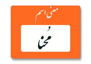 معنی اسم محنا