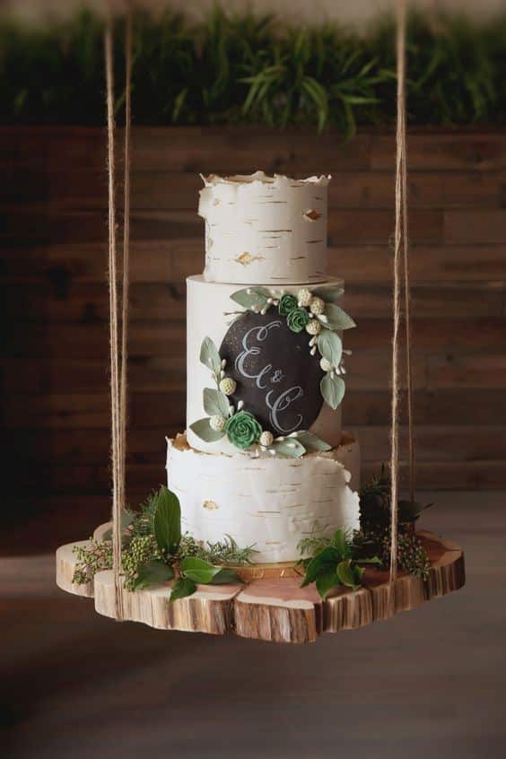کیک عروسی سه طبقه  
