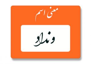 معنی اسم ونداد