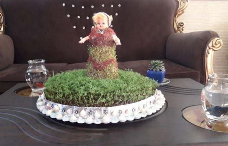 سبزه دو رنگ