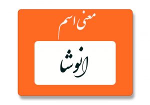 معنی اسم انوشا