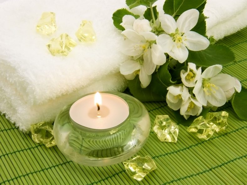 عکس پروفایل شمع و گل