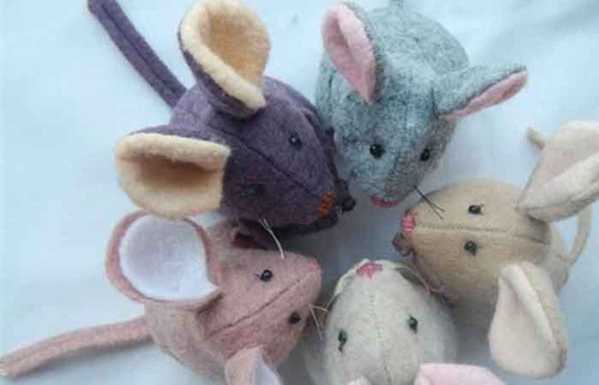 آموزش کاردستی موش با نمد به ۳ روش و ۲۰ ایده جالب دیگر ستاره