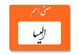 معنی اسم الیسا