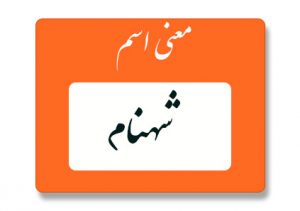 معنی اسم شهنام
