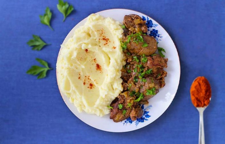 طرز تهیه جگر مرغ