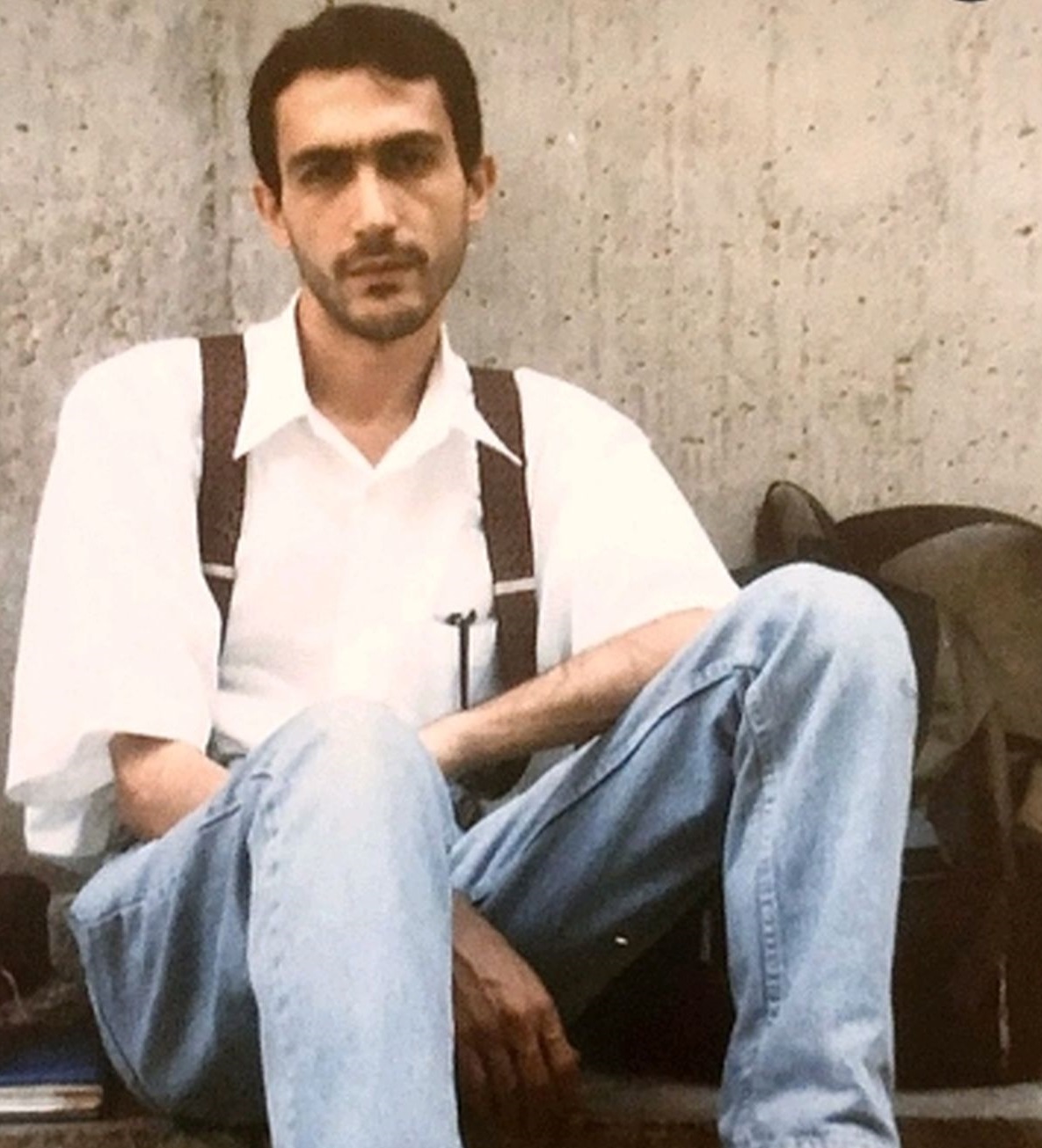 هادی حجازی فر در جوانی