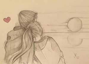نقاشی عاشقانه