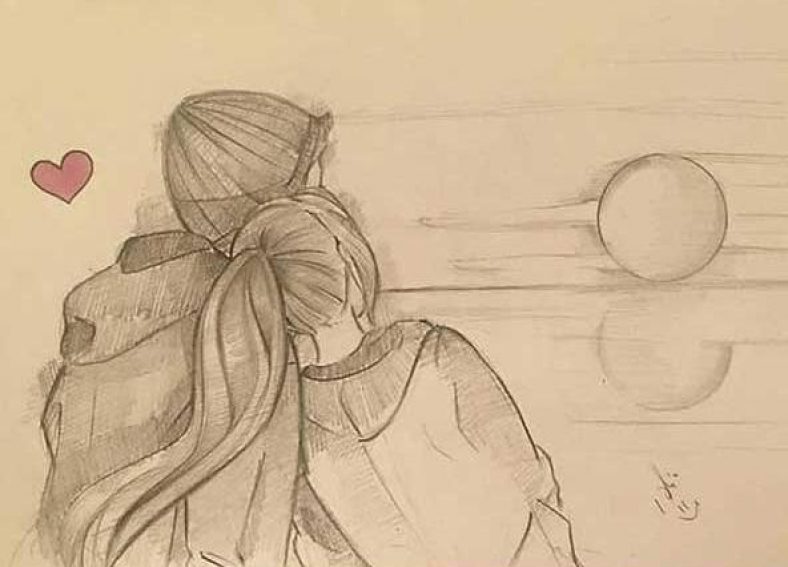 نقاشی عاشقانه