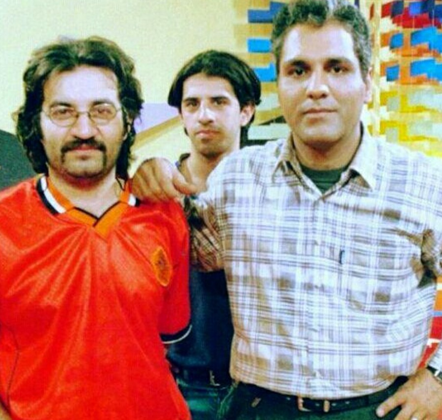 مهراب قاسم خانی و مهران مدیری