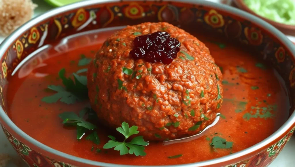 تهیه کوفته تبریزی با لپه