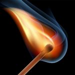 وقتی چوب کبریت می سوزد چه تغییری می کند