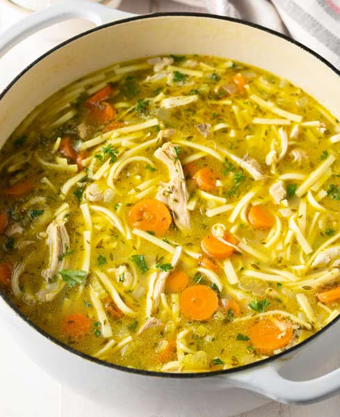 سوپ یک غذای بدون روغن