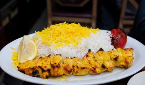 کالری جوجه کباب