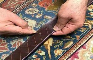 چرم دوزی فرش دستباف