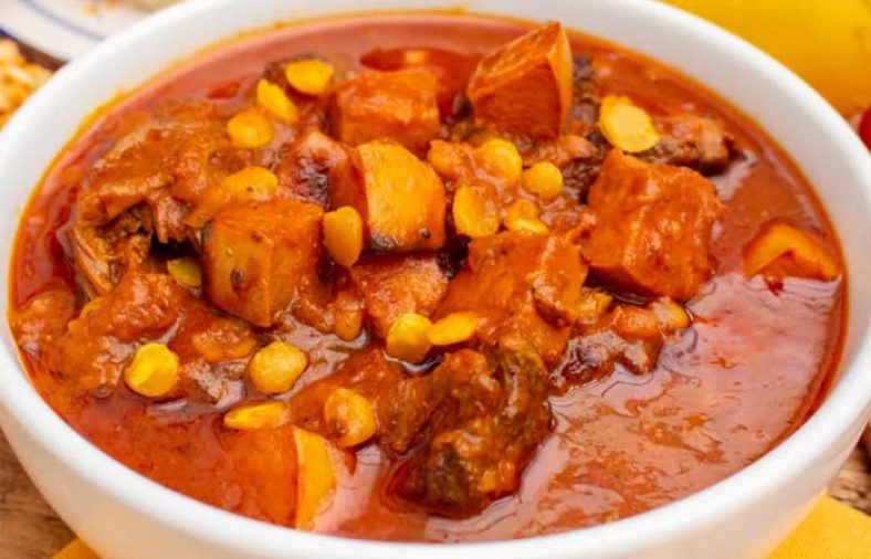 طرز تهیه خورشت به با لپه