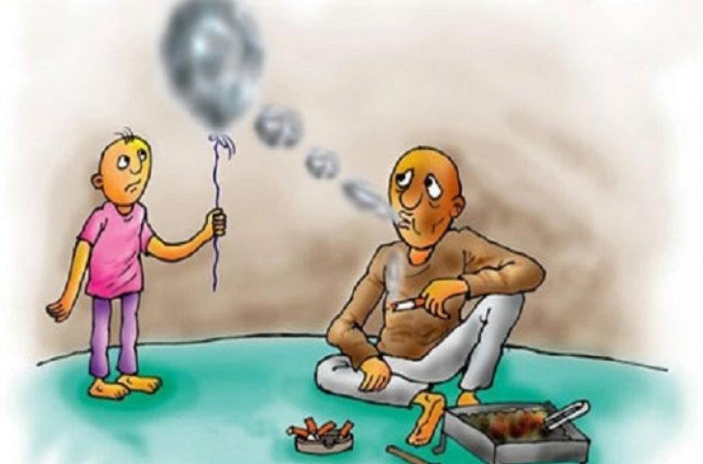 نقاشی در مورد اعتیاد