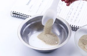 آزمایشی برای جداسازی مخلوط ماسه و نمک