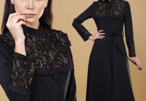 مانتو مجلسی مشکی