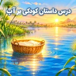 درس داستان کودکی بر آب چهارم