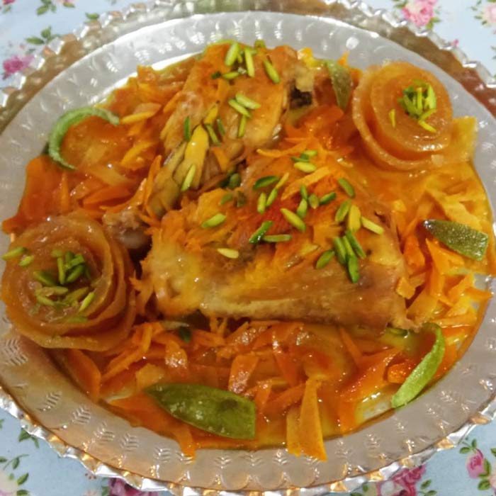 طرز تهیه خورش پرتقال