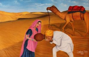 بازنویسی حکایت اعرابی ای را دیدم